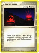 Energy Search (90) (Deck Exclusive) [EX: Ruby & Sapphire]