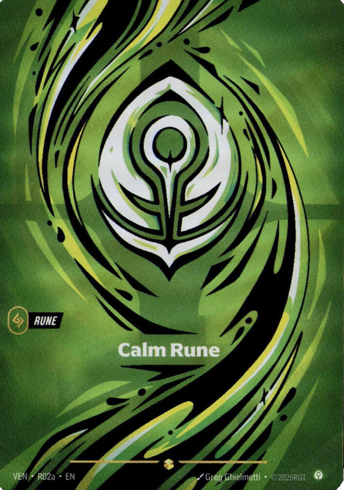 Calm Rune (R02a) (R02a) [Vendetta]