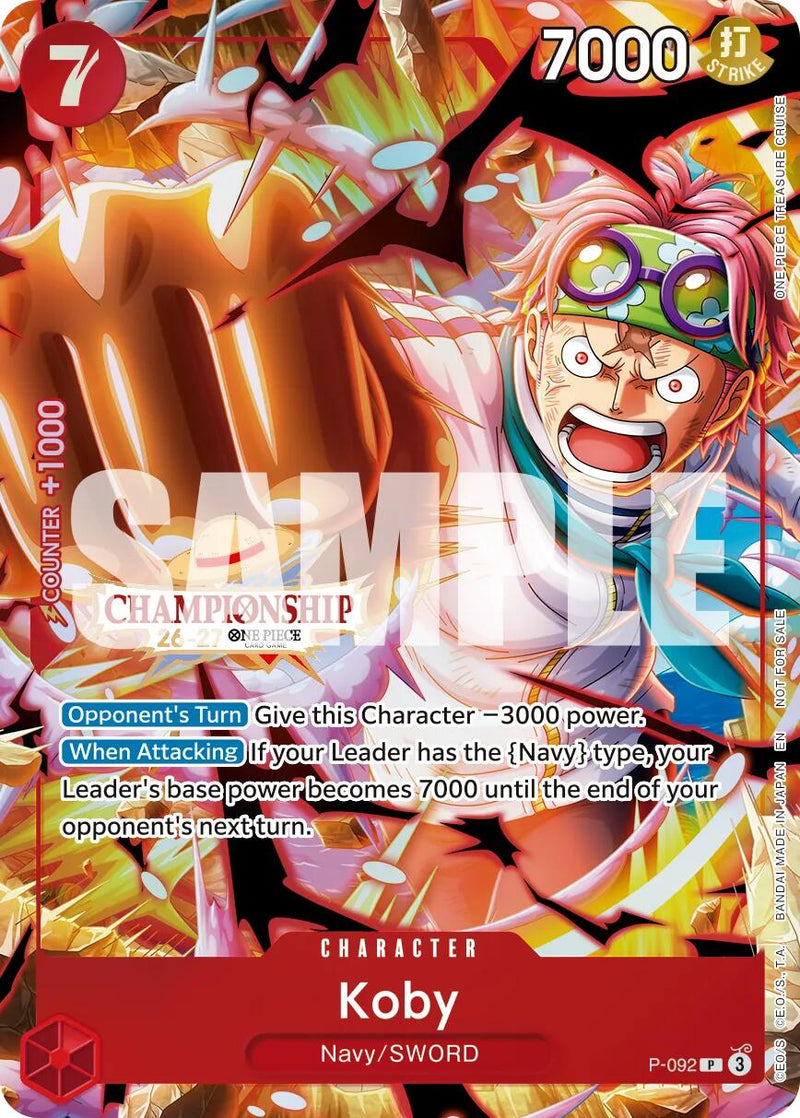 Koby (CS 26-27 Event Pack Finalist Ver.) [One Piece Promotion Cards]