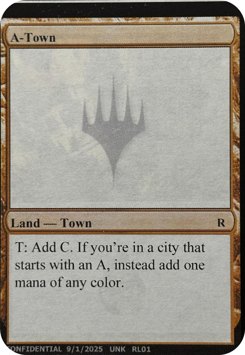 Image for A-Town (UNK) - Magic: The Gathering