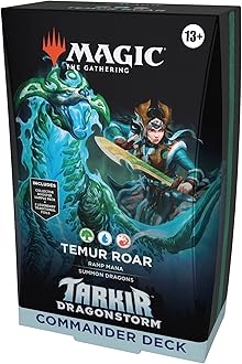 MTG - TARKIR DRAGONSTORM - COMMANDER DECK - TEMUR ROAR