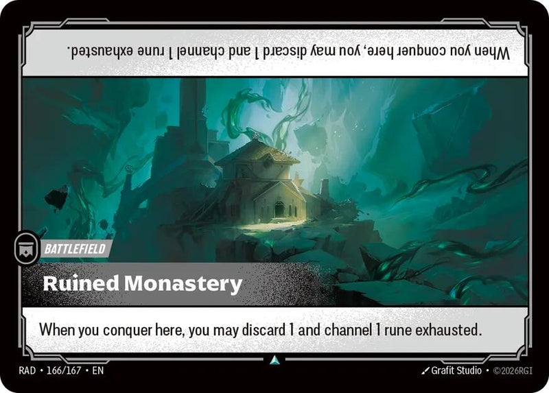 Image for Ruined Monastery (166/167) (RAD) - Riftbound: League of Legends Trading Card Game