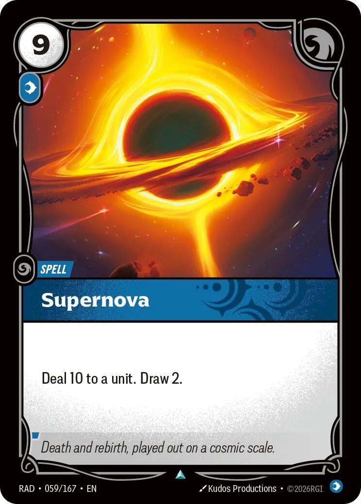 Image for Supernova (059/167) (RAD) - Riftbound: League of Legends Trading Card Game