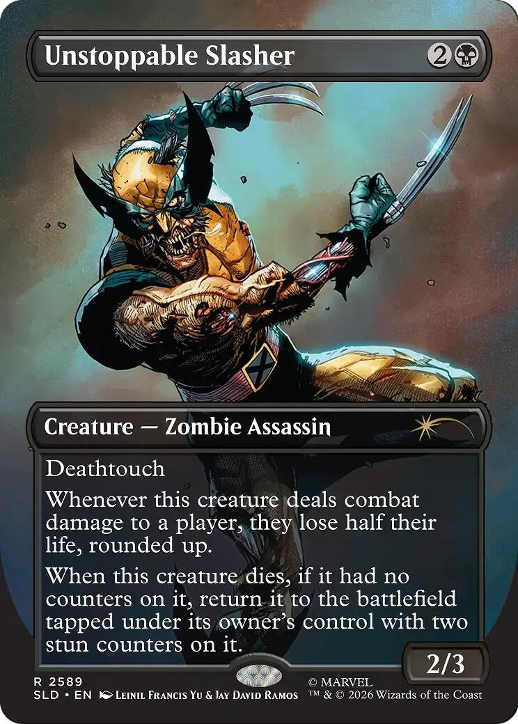 Image for Unstoppable Slasher (2589) (SLD) - Magic: The Gathering
