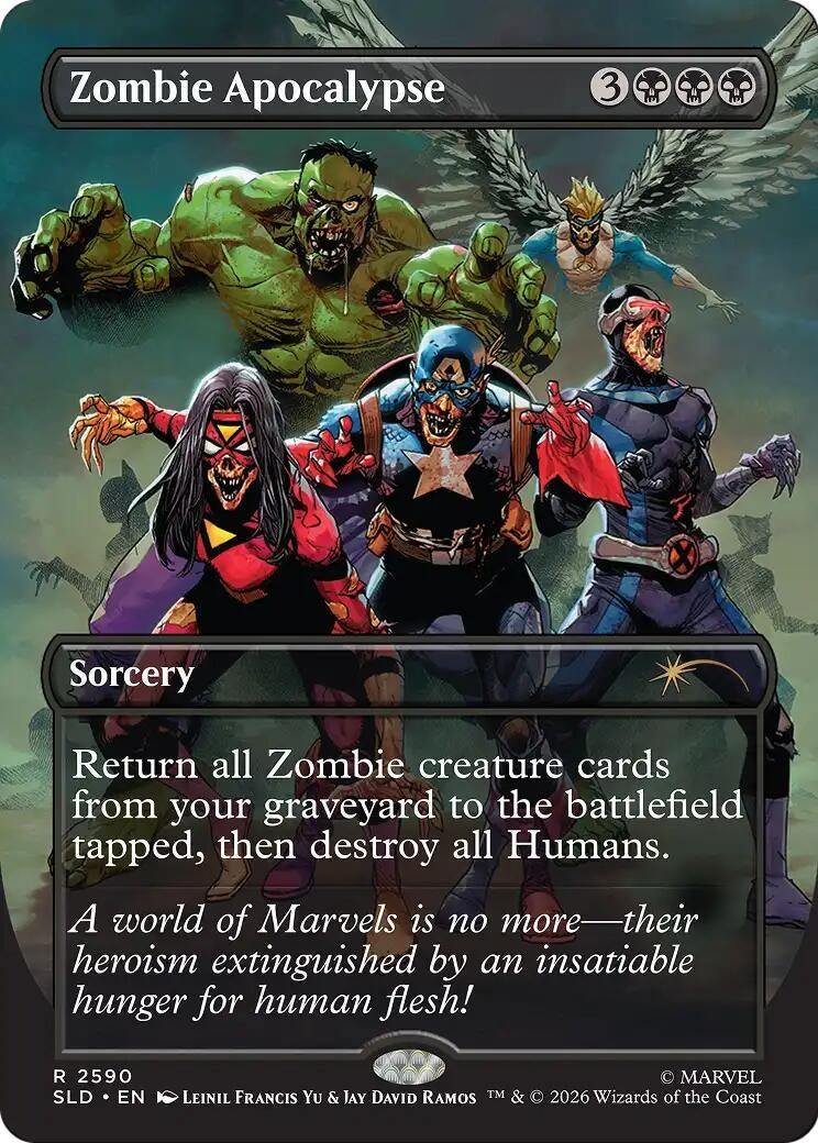 Image for Zombie Apocalypse (2590) (SLD) - Magic: The Gathering