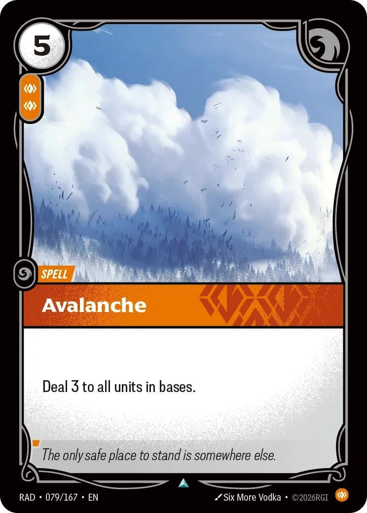Avalanche (079/167) (RAD)