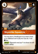 Image for Skystrike Squadron (075/167) (RAD) - Riftbound: League of Legends Trading Card Game