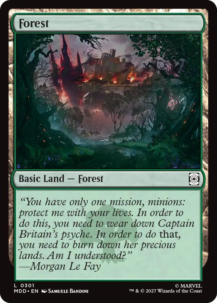 Image for Forest (0301) (301) (MDD) - Magic: The Gathering