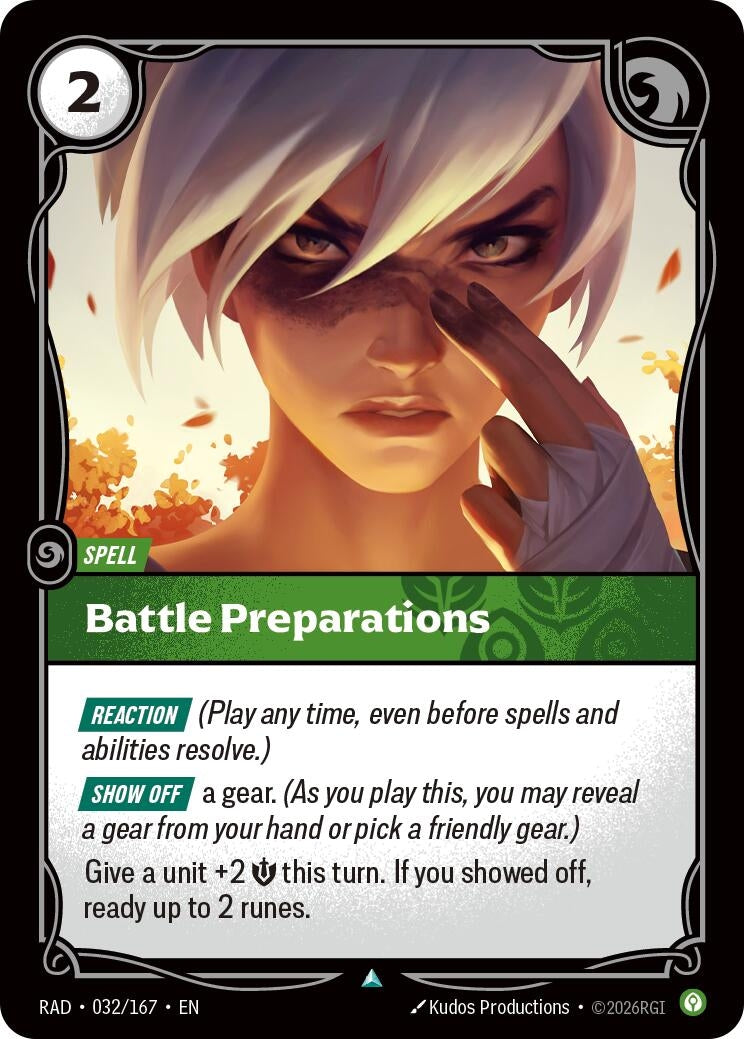 Battle Preparations (032/167) (RAD)