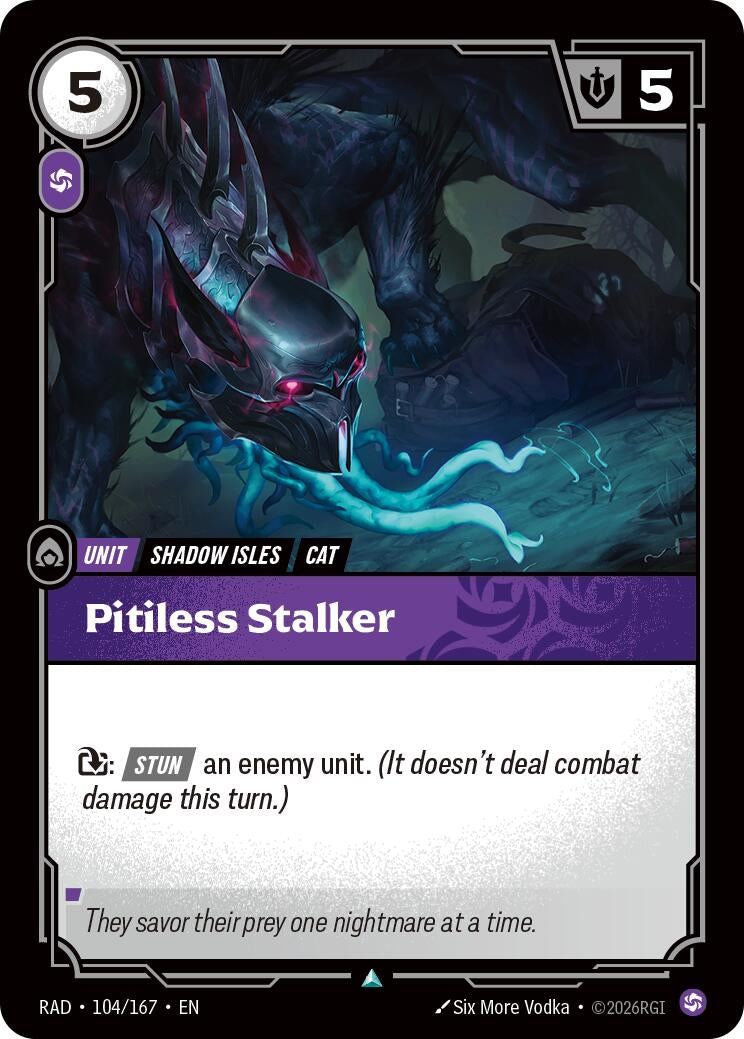 Image for Pitiless Stalker (104/167) (RAD) - Riftbound: League of Legends Trading Card Game