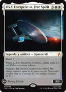 Image for U.S.S. Enterprise-A, Free Spirit (43) (TRK) - Magic: The Gathering