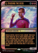 Image for Q, Stacking the Deck (Showcase) (Surge Foil) (517) (TRK) - Magic: The Gathering