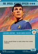 Image for Mr. Spock, Science Officer (Borderless) (Surge Foil) (535) (TRK) - Magic: The Gathering