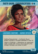 Image for Nyota Uhura, Communications (Showcase) (Surge Foil) (536) (TRK) - Magic: The Gathering