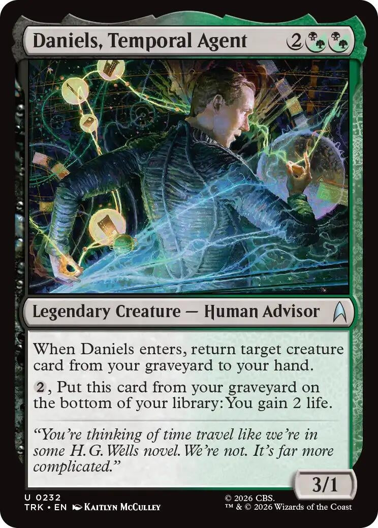Image for Daniels, Temporal Agent (232) (TRK) - Magic: The Gathering