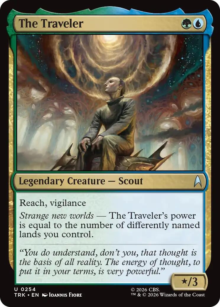 Image for The Traveler (254) (TRK) - Magic: The Gathering