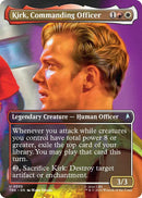 Image for Kirk, Commanding Officer (Borderless) (355) (TRK) - Magic: The Gathering
