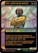 Image for Worf, Honor-Bound Warrior (Showcase) (0524) (Surge Foil) (524) (TRK) - Magic: The Gathering