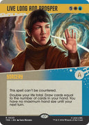 Image for Live Long and Prosper (Showcase) (423) (TRK) - Magic: The Gathering
