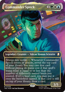 Image for Commander Spock (Borderless) (Surge Foil) (6) (TRC) - Magic: The Gathering