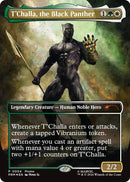 Image for T'Challa, the Black Panther (Borderless) (4) (UMP) - Magic: The Gathering