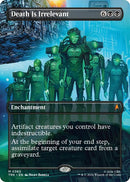 Image for Death Is Irrelevant (Borderless) (362) (TRK) - Magic: The Gathering
