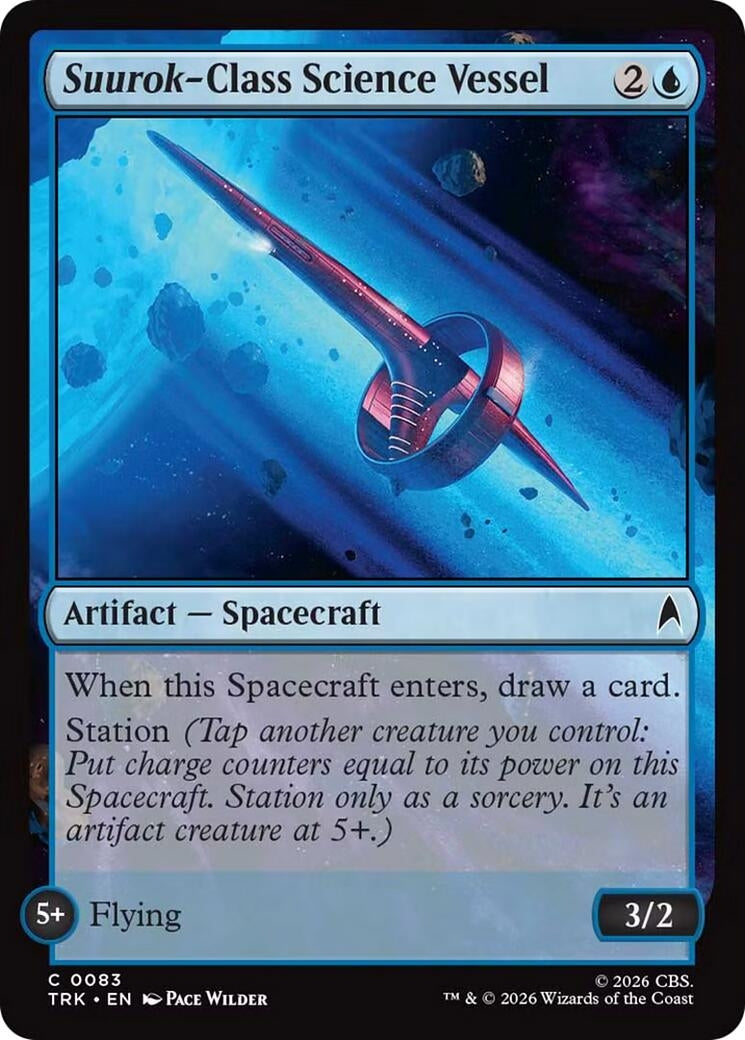 Image for Suurok-Class Science Vessel (83) (TRK) - Magic: The Gathering