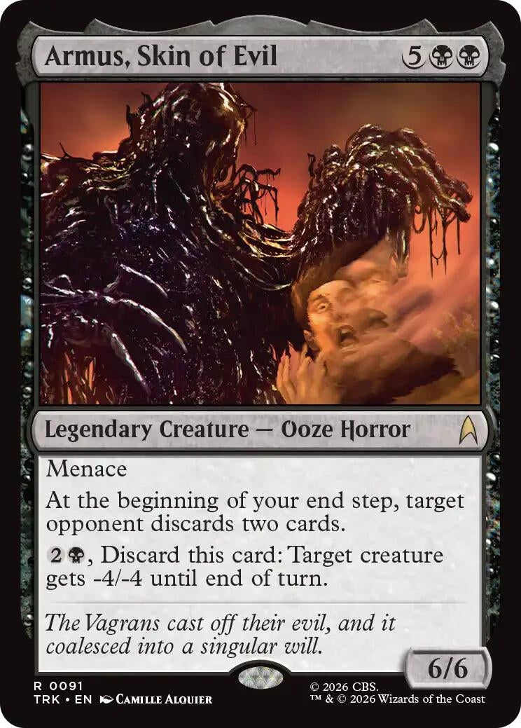 Image for Armus, Skin of Evil (91) (TRK) - Magic: The Gathering