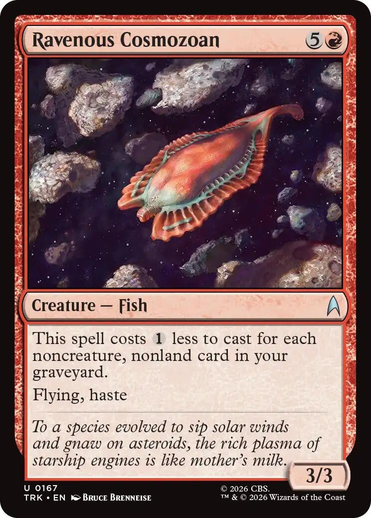 Image for Ravenous Cosmozoan (167) (TRK) - Magic: The Gathering