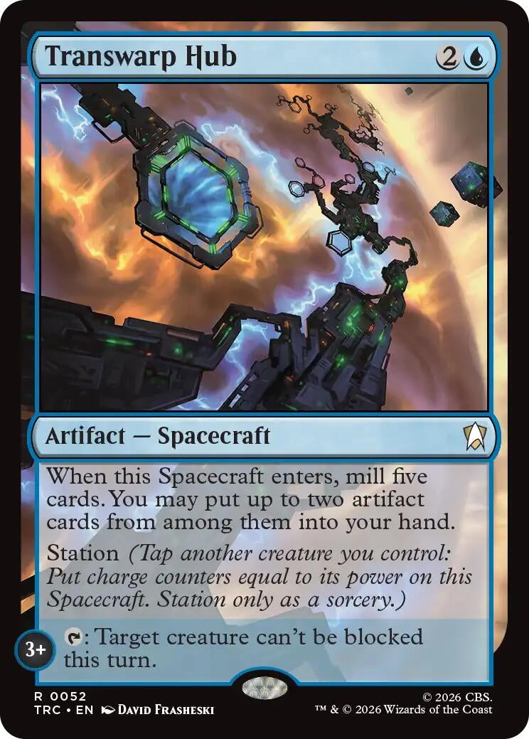 Image for Transwarp Hub (52) (TRC) - Magic: The Gathering