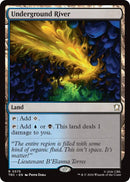 Image for Underground River (Surge Foil) (575) (TRC) - Magic: The Gathering