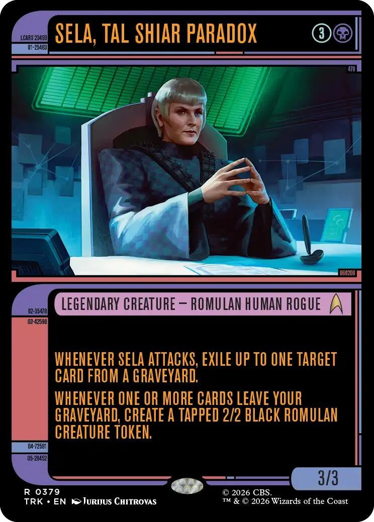 Image for Sela, Tal Shiar Paradox (Showcase) (379) (TRK) - Magic: The Gathering