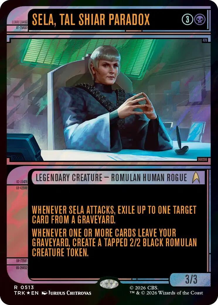 Image for Sela, Tal Shiar Paradox (Showcase) (Surge Foil) (513) (TRK) - Magic: The Gathering
