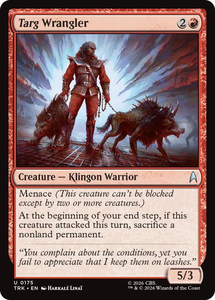 Image for Targ Wrangler (175) (TRK) - Magic: The Gathering