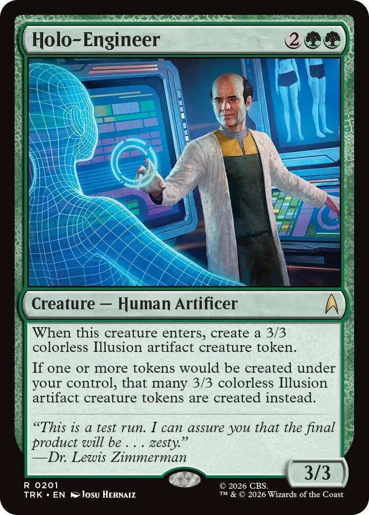 Image for Holo-Engineer (201) (TRK) - Magic: The Gathering