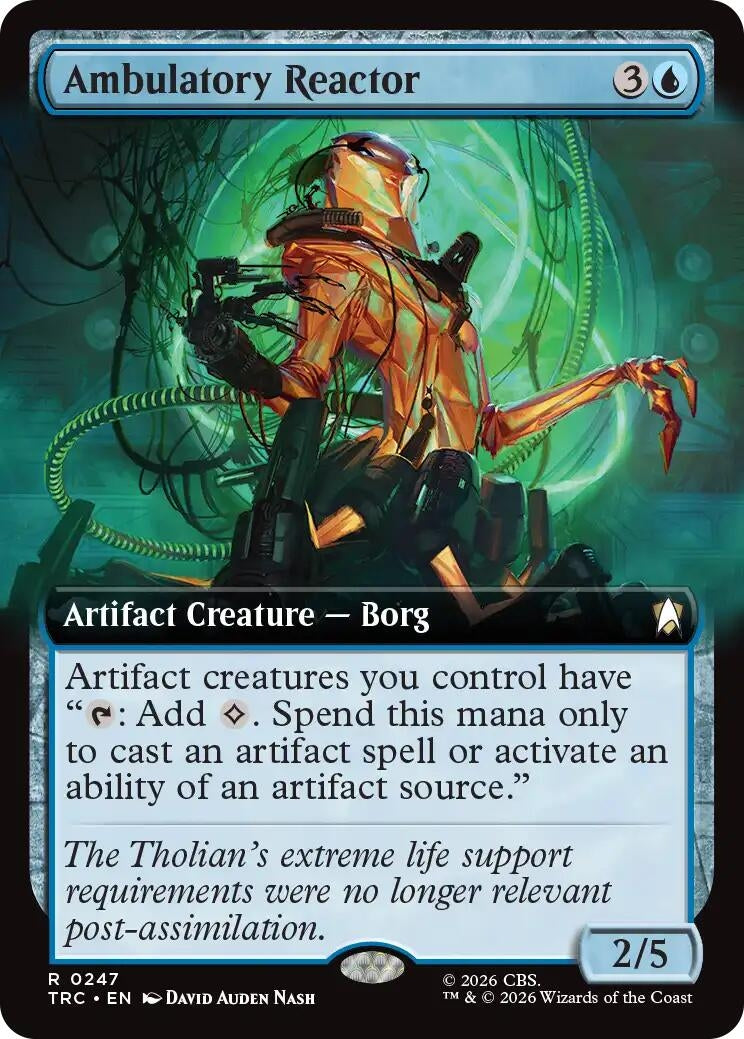 Image for Ambulatory Reactor (Extended Art) (247) (TRC) - Magic: The Gathering