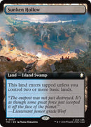 Image for Sunken Hollow (Extended Art) (407) (TRC) - Magic: The Gathering
