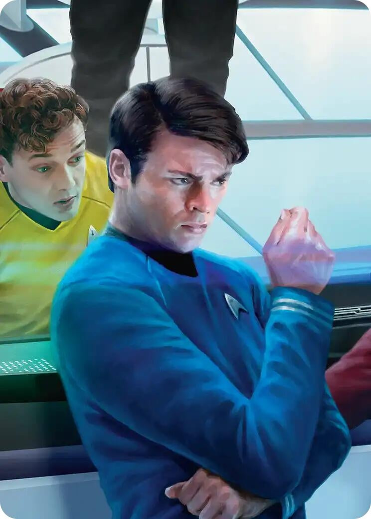 Image for Chekov and McCoy Art Card (ASTRK) - Magic: The Gathering