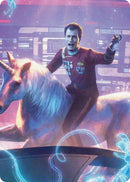 Image for Q, Your Illustrious Host Art Card (ASTRK) - Magic: The Gathering