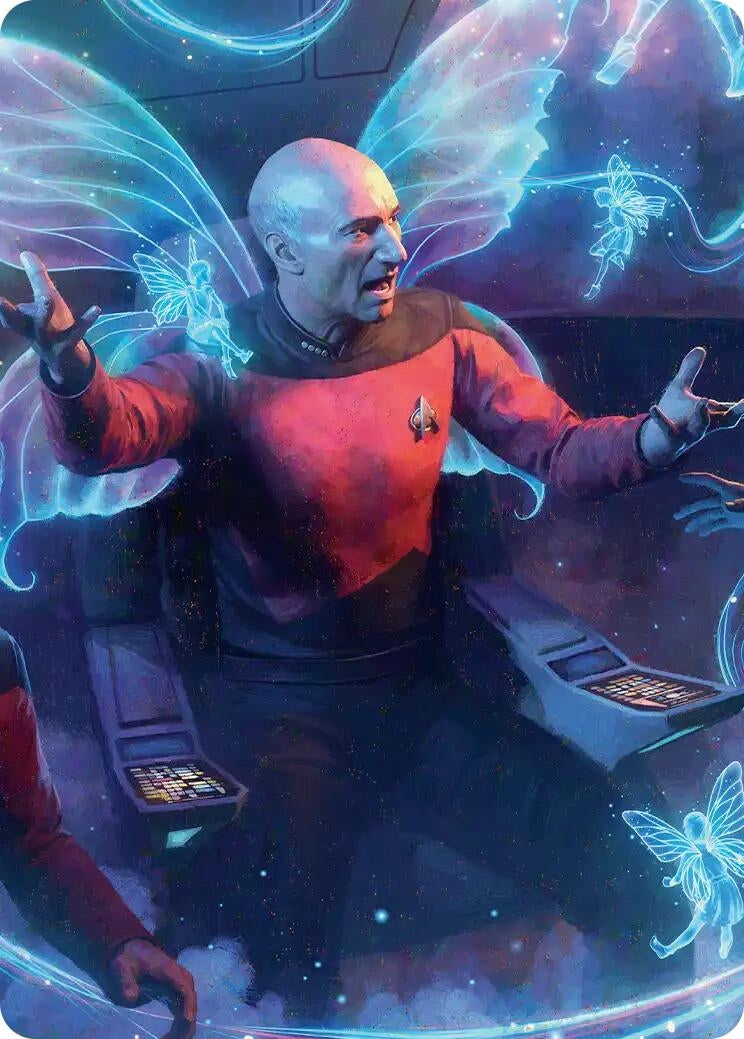 Image for Jean-Luc, Mon Capitaine Art Card (ASTRK) - Magic: The Gathering