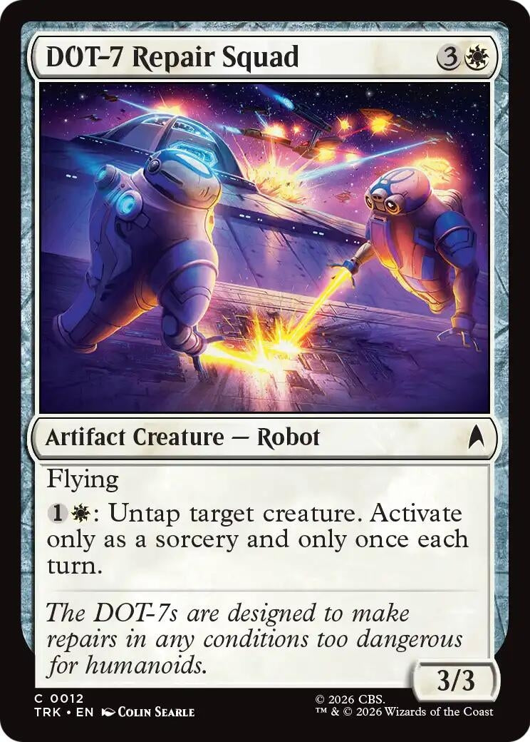 Image for DOT-7 Repair Squad (12) (TRK) - Magic: The Gathering