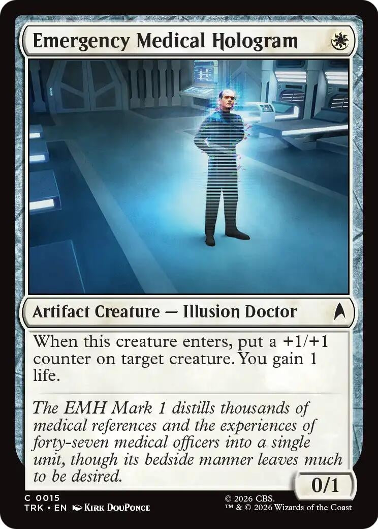 Image for Emergency Medical Hologram (15) (TRK) - Magic: The Gathering