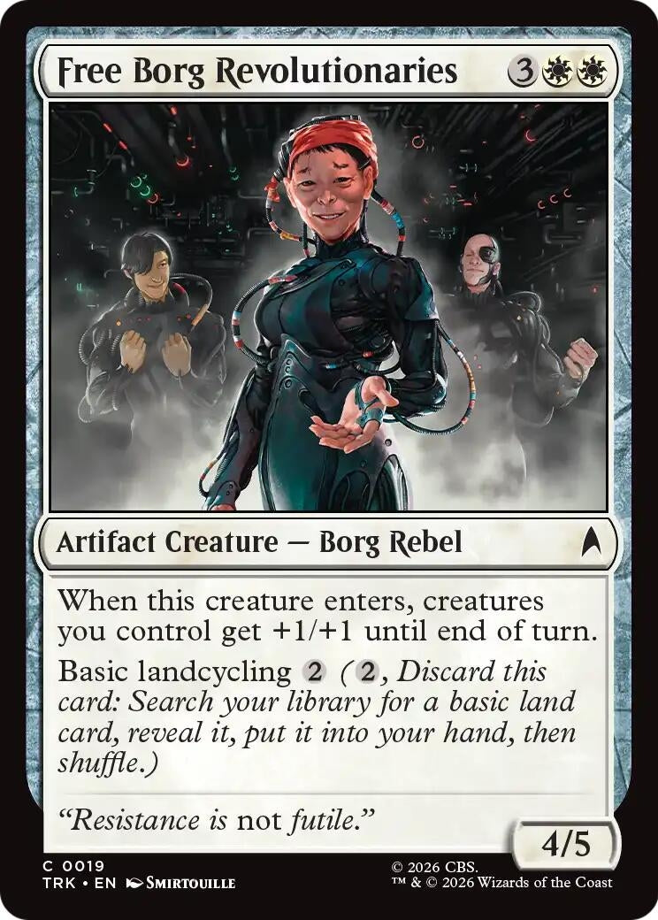 Image for Free Borg Revolutionaries (19) (TRK) - Magic: The Gathering