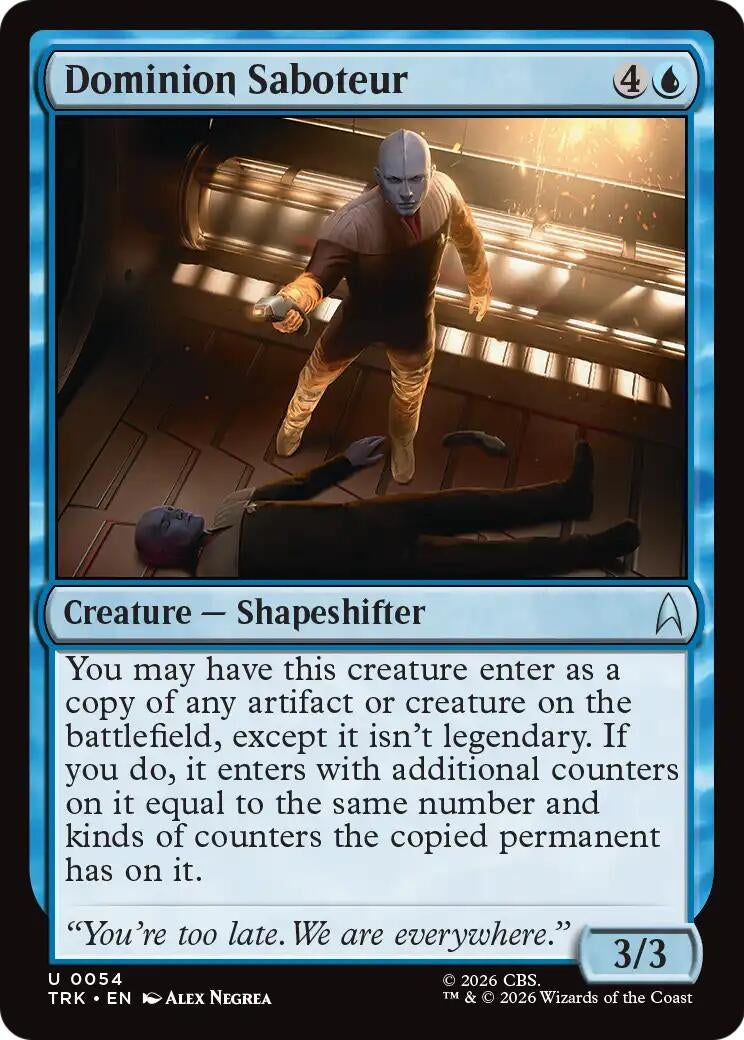 Image for Dominion Saboteur (TRK) - Magic: The Gathering