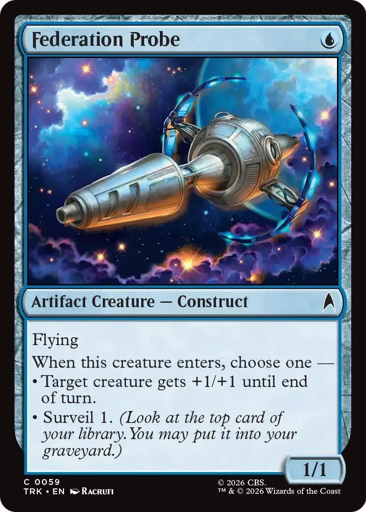 Image for Federation Probe (TRK) - Magic: The Gathering
