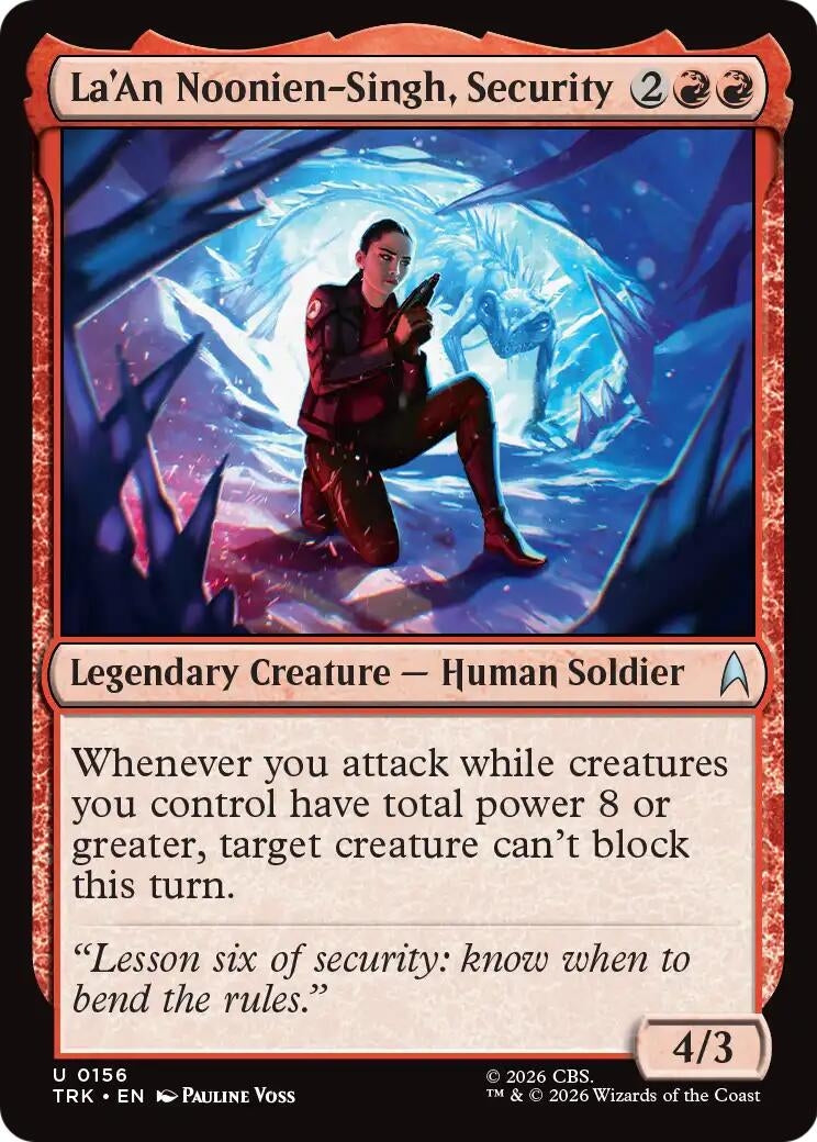 Image for La'An Noonien-Singh, Security (TRK) - Magic: The Gathering