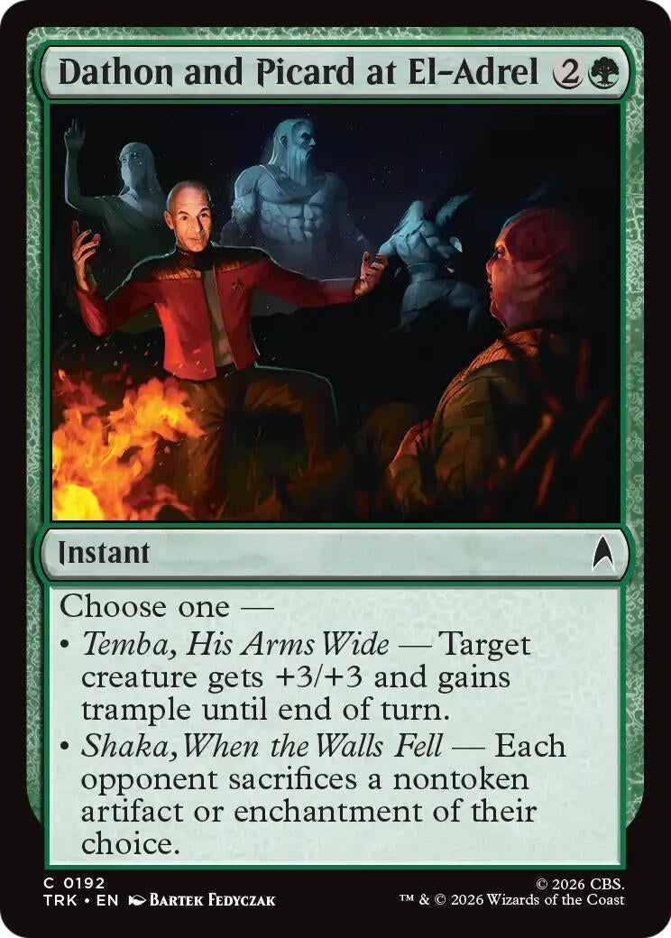 Image for Dathon and Picard at El-Adrel (TRK) - Magic: The Gathering
