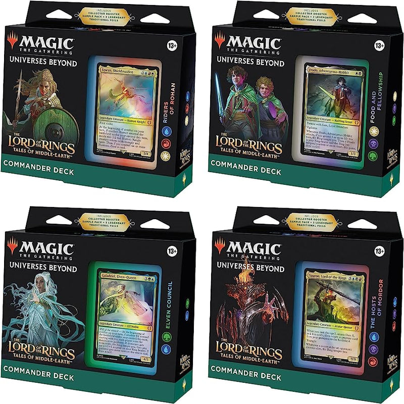MTG - LORD OF THE RINGS - TALES OF MIDDLE-EARTH - COMMANDER SET DE 4