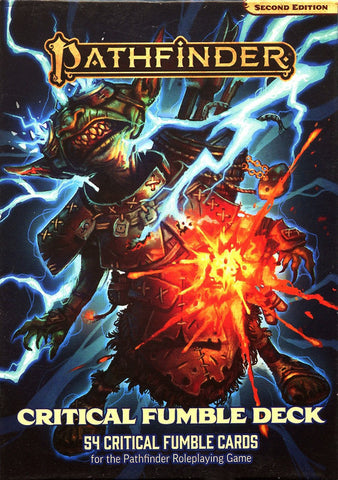 Pathfinder 2 - Critical Fumble Deck (Anglais)