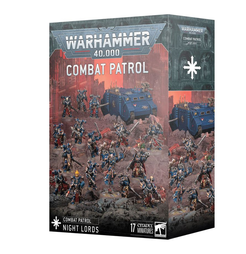 Warhammer  - 40K - Night Lords - COMBAT PATROL (PRE-ORDER 2026-03-21)